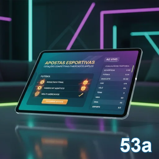 Celular com login oficial da 53a em ambiente seguro