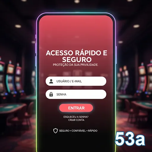 Login rápido no celular com verificação segura 53a
