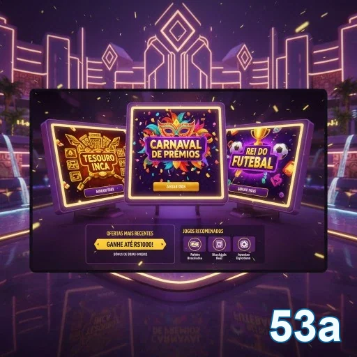 Interface da 53a no celular com navegação segura